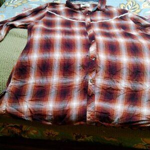 SHYANNE LIFE WESTERN SHIRT SNAP BUTTONS SIZE XLARGE